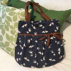Cute Navy Tote